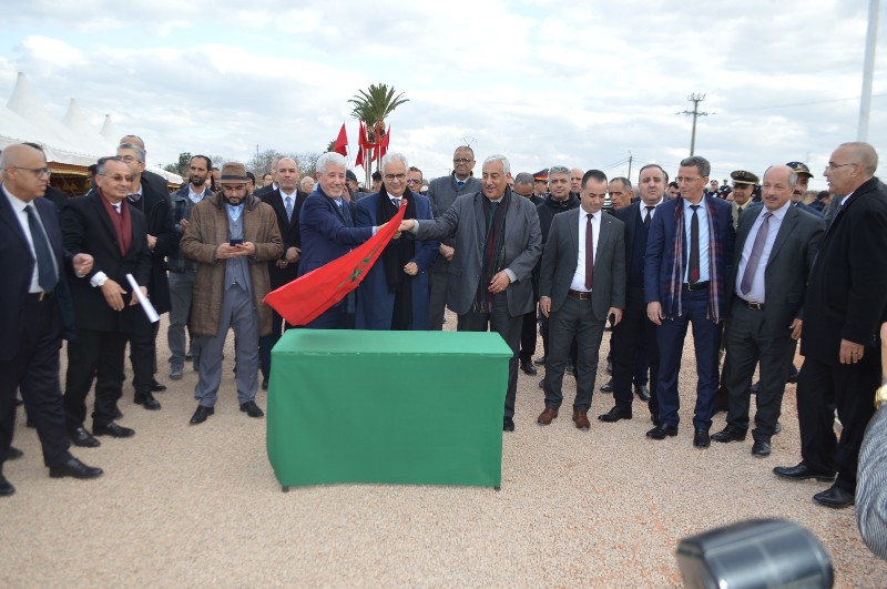 مكناس..وزير التجهيز والماء يعطي إنطلاقة اشغال تثنية الطريق الإقليمية رقم 7023 من الدخل الغربي