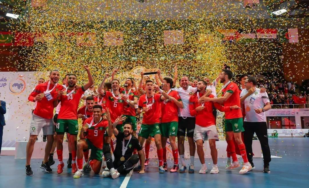كأس العرب لفوتصال: المنتخب المغربي يحرز اللقب الثالث على التوالي