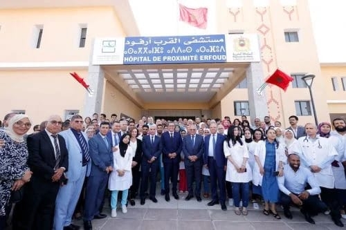 رئيس الحكومة عزيز أخنوش، يقوم بزيارة ميدانية إلى عدد من المشاريع الاجتماعية والاقتصادية في إقليم الرشيدية وتوقيع عدد من الاتفاقيات المتعلقة بمجالي التعليم والصحة.