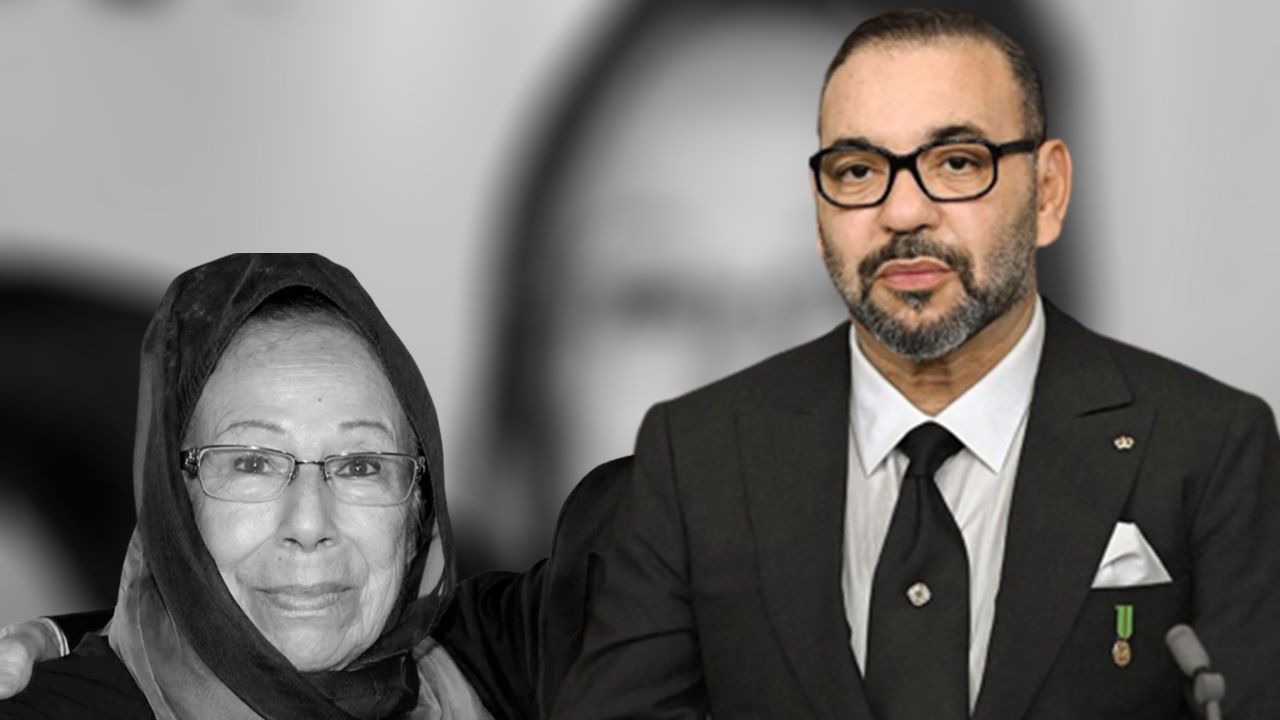برقية تعزية ومواساة من الملك إلى أفراد أسرة الإعلامية المرحومة مليكة الملياني