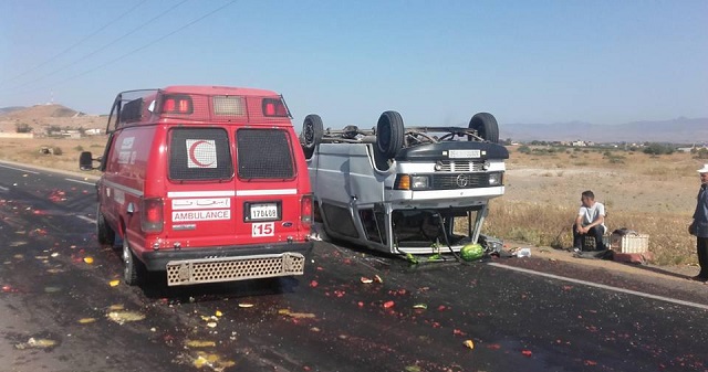 حوادث السير بالمناطق الحضرية خلال الأسبوع المنصرم تسجل 23 قتيلا و2260 جريحا