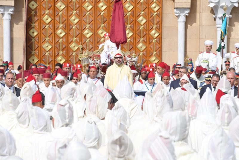 SM le Roi, Amir Al Mouminine, préside à Tétouan la cérémonie d'allégeance