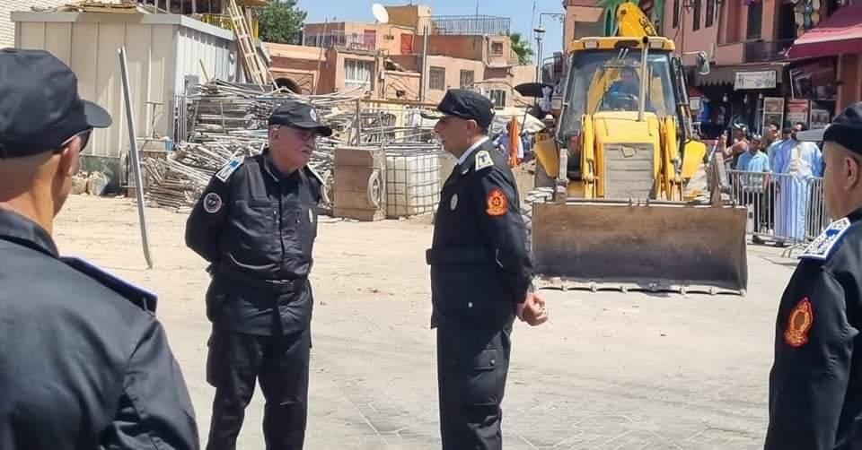 الحموشي يحل بمراكش و يتفقد المناطق المتضررة من الزلزال