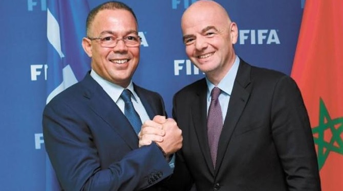 إنفانتينو…يعتبر ملف “المغرب إسبانيا البرتغال” الأوفر حظا لتنظيم مونديال 2030