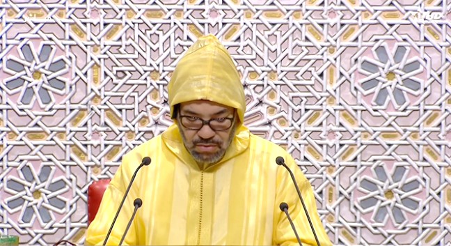 جلالة الملك يوجه خطابا ساميا بمناسبة افتتاح الدورة الأولى من السنة التشريعية الثالثة من الولاية التشريعية الحادية عشرة