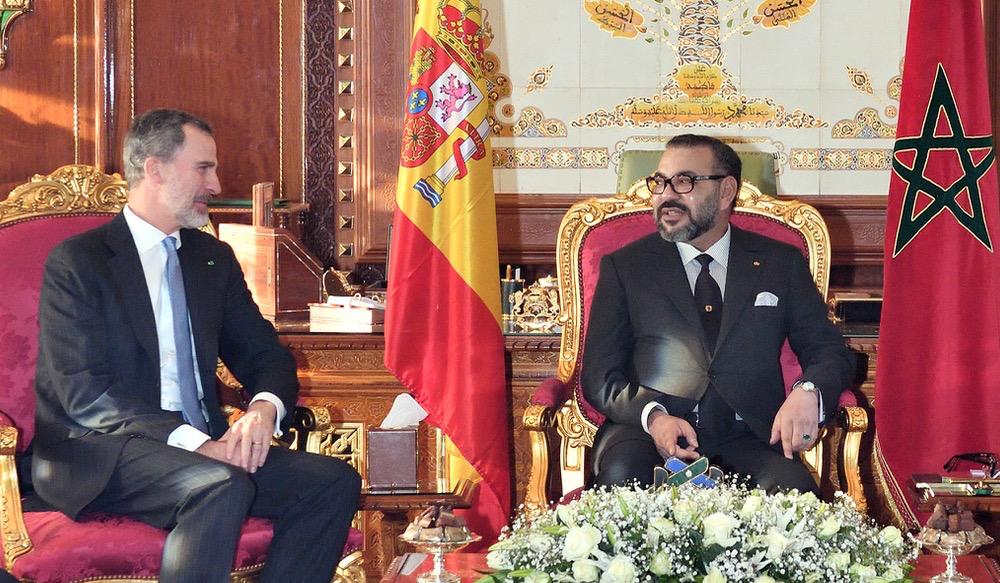 جلالة الملك يهنئ عاهلي المملكة الاسبانية بمناسبة العيد الوطني لبلدهما