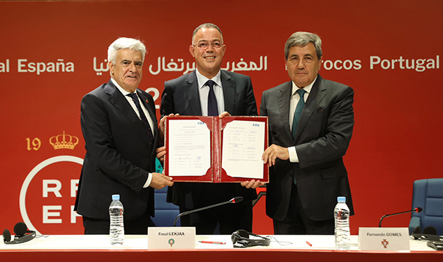 سلا..التوقيع على خطاب النوايا لتنظيم مونديال 2030