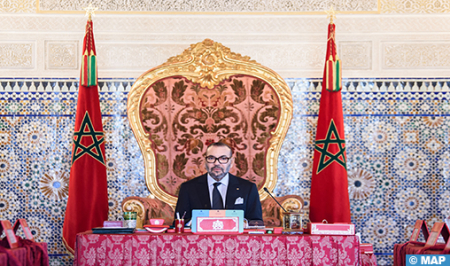 صاحب الجلالة الملك محمد السادس يترأس مجلسا وزاريا