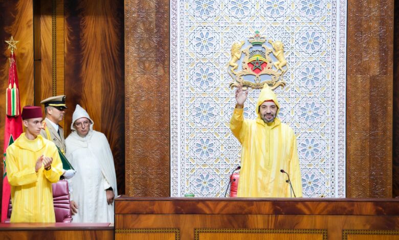جلالة الملك يترأس يوم غد الجمعة افتتاح البرلمان