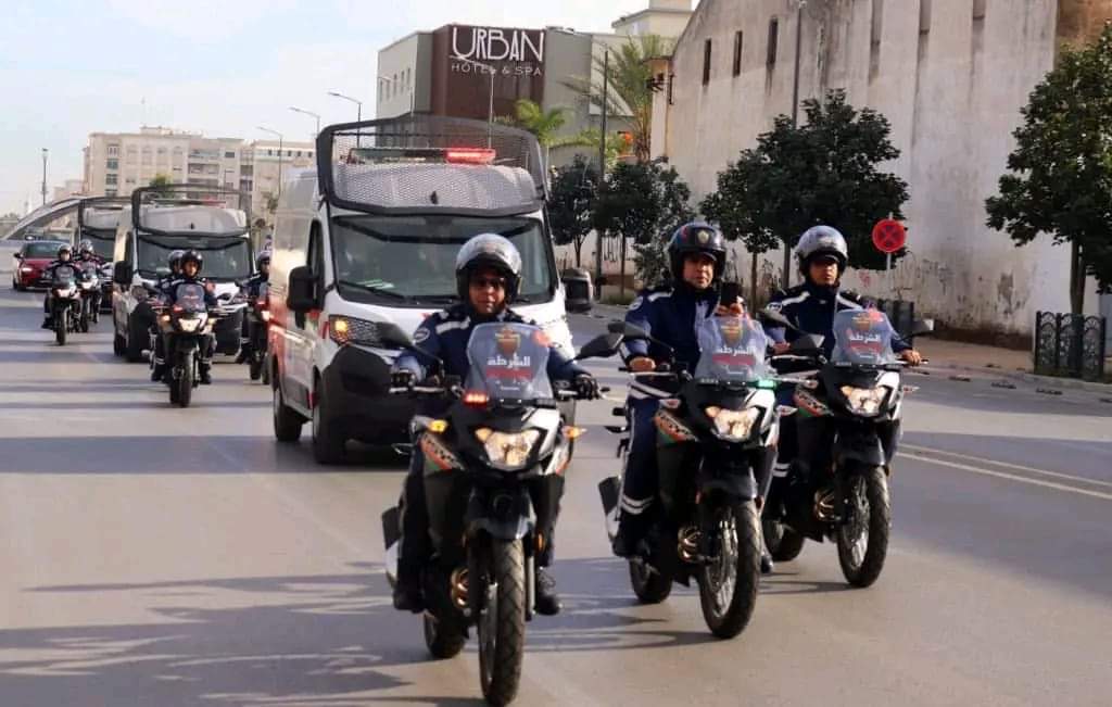 القنيطرة…المديرية العامة للأمن الوطني تطلق الفرقة المتنقلة لشرطـة النجدة.