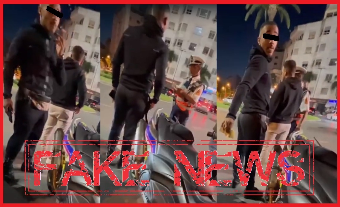 أمن طنجة يوضح حقيقة فيديو لواقعة زائفة متداولة على مواقع