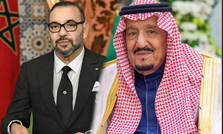 برقية تهنئة إلى جلالة الملك من خادم الحرمين الشريفين بمناسبة عيد الاستقلال