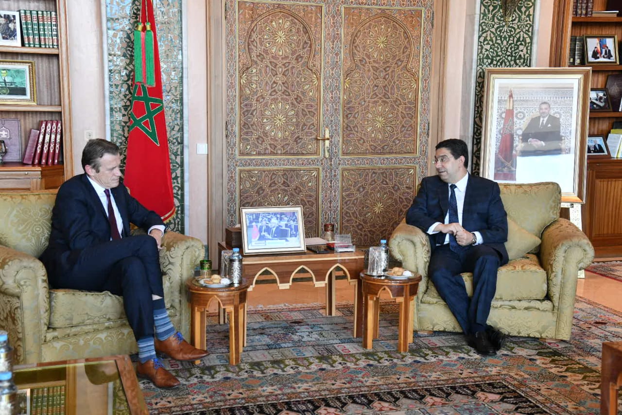 السيد بوريطة يتباحث مع وفد بلجيكي يقوده نائب رئيس الوزراء ووزير العدل