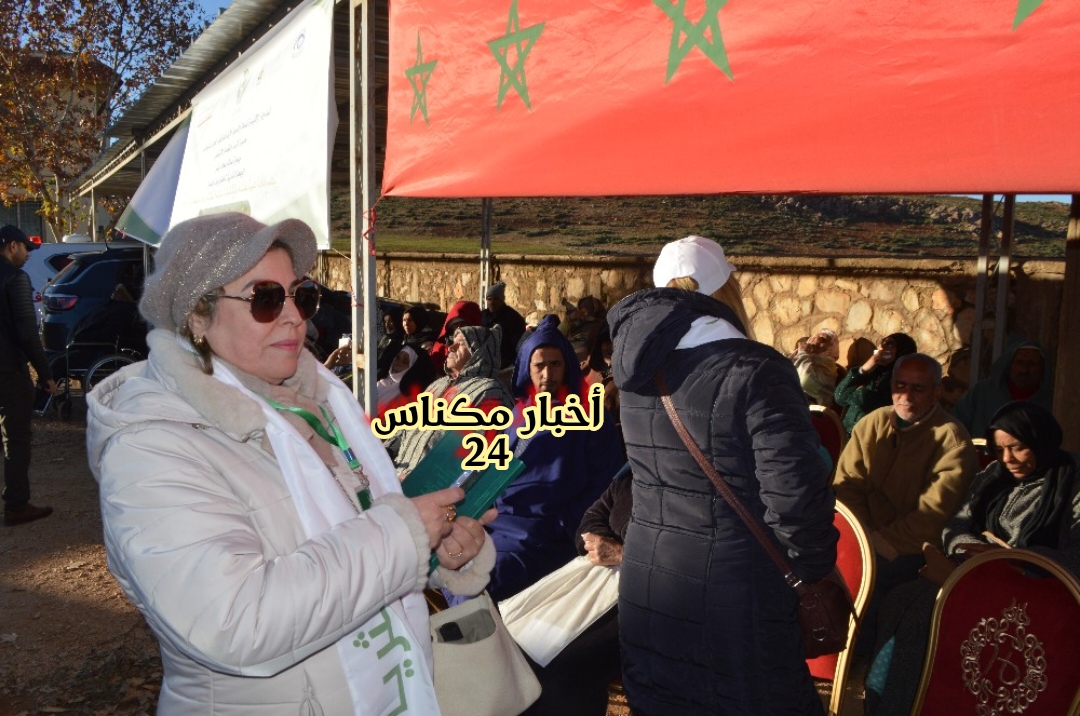 رئيسة جمعية الثريا بمكناس تحتفي بالقرار الأممي التاريخي حول الصحراء المغربية وتهنئ قائد الامة جلالة الملك محمد السادس بهذا الانجاز التاريخي
