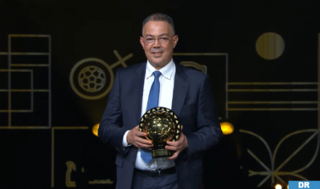جوائز الكونفدرالية الإفريقية لكرة القدم (2023) : المنتخب المغربي (ذكور) يتوج بجائزة أفضل منتخب إفريقي للسنة