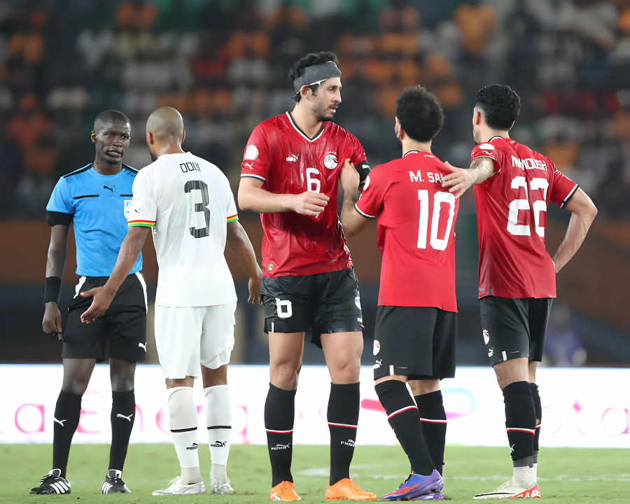 الكان: مصر أمام الكونغو الديمقراطية في اختبار صعب في غياب صلاح والشناوي