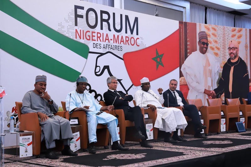 Ouverture des travaux de la 2ème édition du forum des affaires Maroc-Nigeria, organisé par L’Ambassade du Nigeria à Rabat. 14112019 – Rabat.