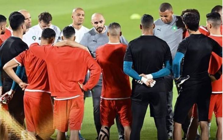فرحة استثنائية في معسكر “الأسود” أيام قليلة قبل مواجهة جنوب إفريقيا