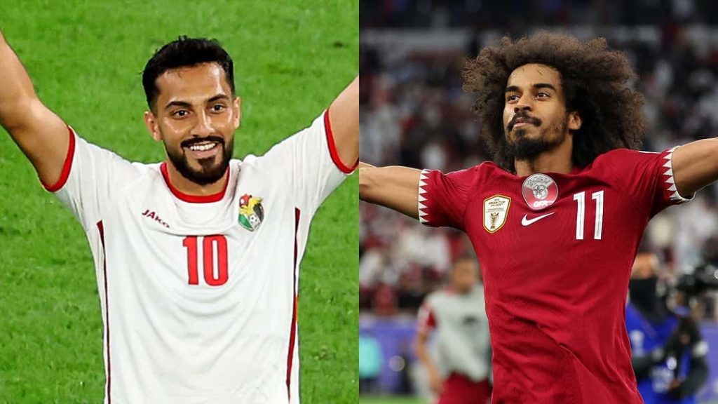 التوقيت والقنوات الناقلة لنهائي كأس آسيا بين الأردن وقطر.