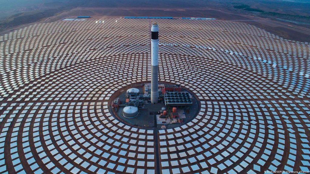شركة بريطانية تخطط لمد خط لنقل الطاقة المتجددة من المغرب إلى ألمانيا.