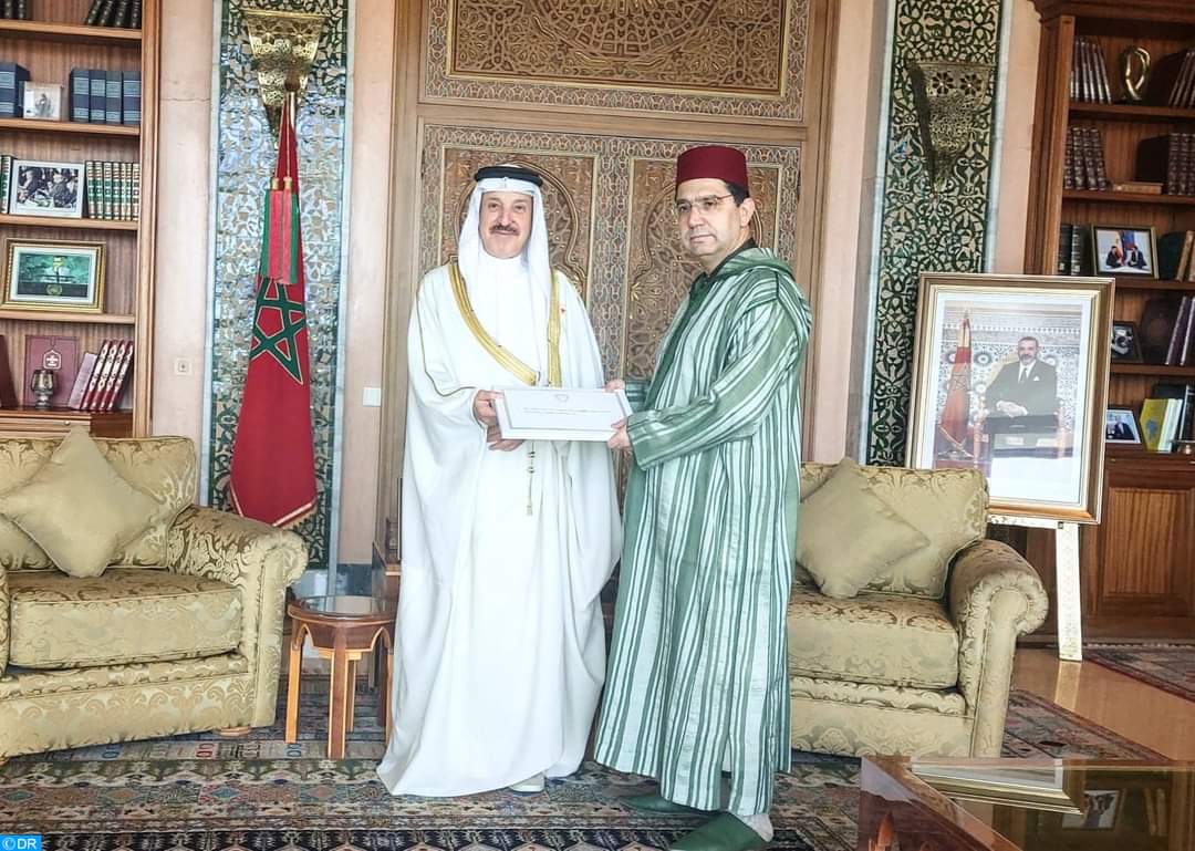 السيد بوريطة يستقبل سفير مملكة البحرين حاملا رسالة خطية إلى صاحب الجلالة الملك محمد السادس من العاهل البحريني