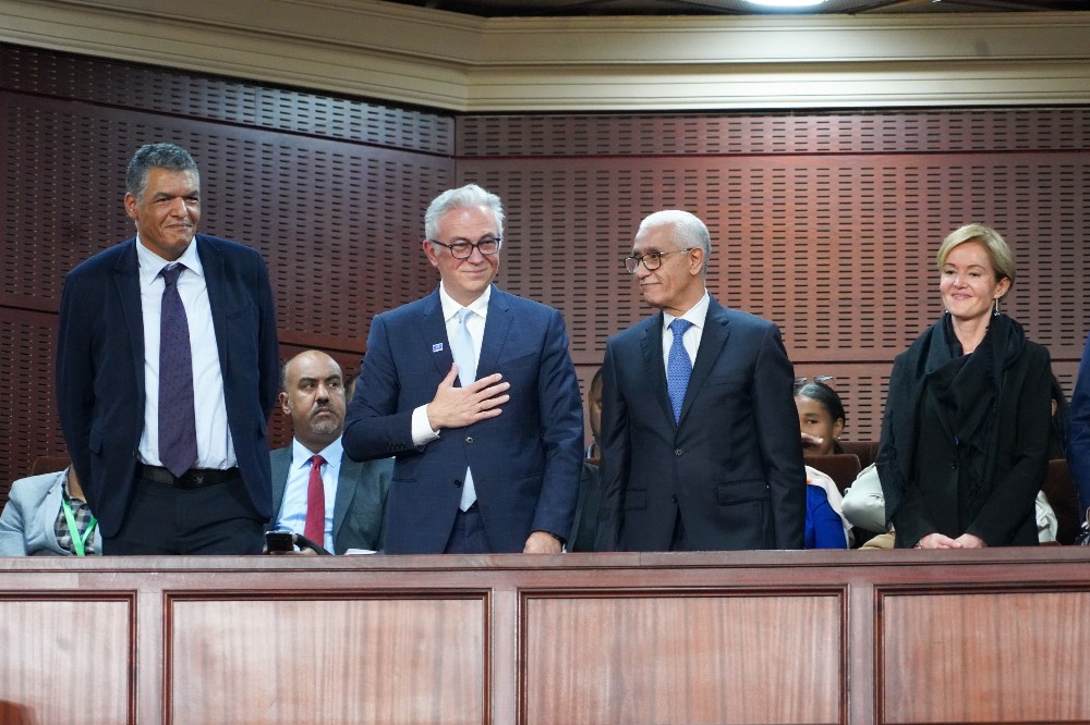رئيس مجلس النواب يجري مباحثات مع رئيس الجمعية البرلمانية لمجلس أوروبا