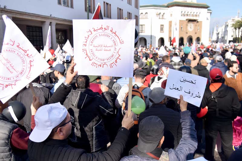 شبح الإضراب يعود إلى قطاع التعليم