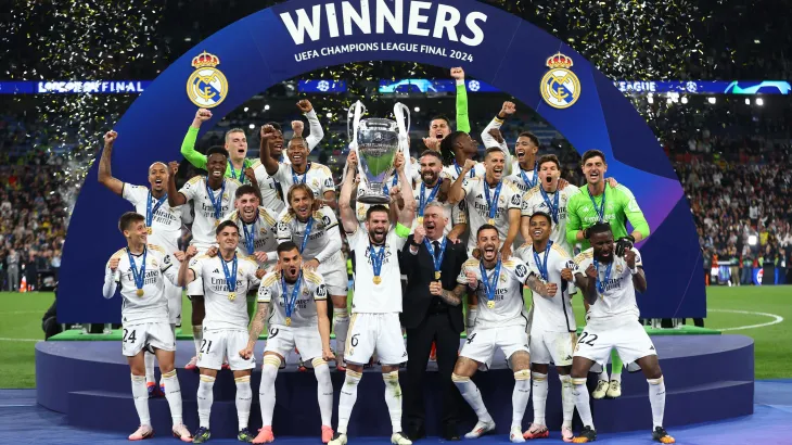 ريال مدريد يتوج بلقبه الخامس عشر في دوري أبطال أوروبا بفوز على بوروسيا دورتموند”