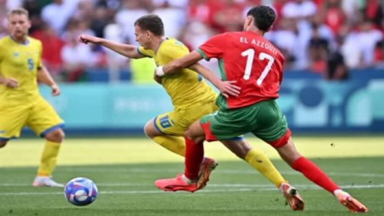 “المنتخب الأولمبي المغربي يخسر أمام أوكرانيا في اللحظات الأخيرة بألالمبياد باريس 2024