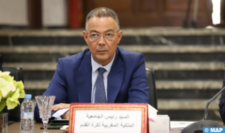 فوزي لقجع يدعو لمضاعفة الجهود واعتماد التنسيق الأفقي لإنجاح تنظيم كأس العالم 2030 بفاس”