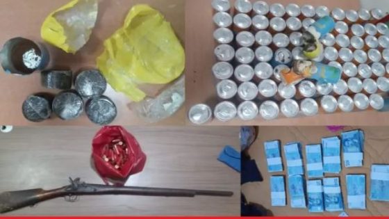 تفكيك شبكة دولية لتهريب المخدرات بوجدة وضبط 68 كيلوغرامًا من الشيرا وأسلحة وذخائر