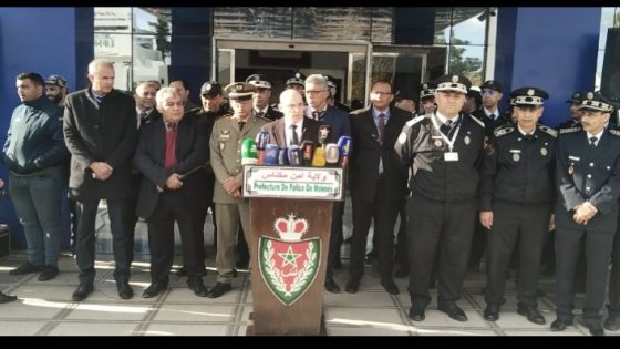 ولاية أمن مكناس تسطر خطة أمنية محكمة لتأمين احتفالات رأس السنة الميلادية