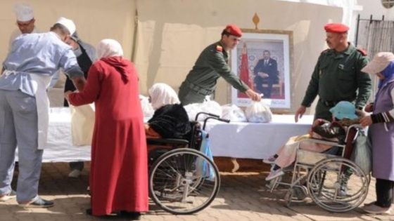 تنفيذا للتعليمات الملكية، الحرس الملكي يوزع 5000 وجبة إفطار