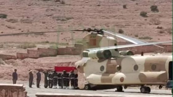 جنازة عسكرية مهيبة لجندي لقي حتفه بالحدود الشرقية