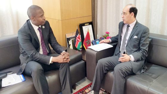 تعاون قضائي: السيد بلاوي يجري مباحثات مع وفد من النيابة العامة بجمهورية كينيا