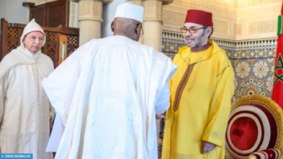 جلالة الملك يستقبل بالرباط عددا من السفراء الأجانب