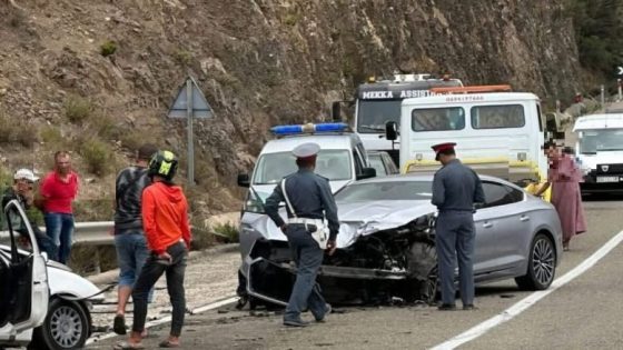 فاجعة مرورية على الطريق الساحلي بين الحسيمة وتطوان تودي بحياة شخصين من عائلة واحدة
