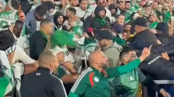فتح تحقيق بعد تقرير أسود لمباراة الجزائر