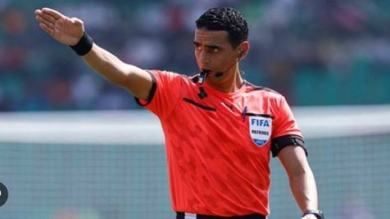 المغربي جلال جيد حكما لمباراة مصر ضد نيجيريا